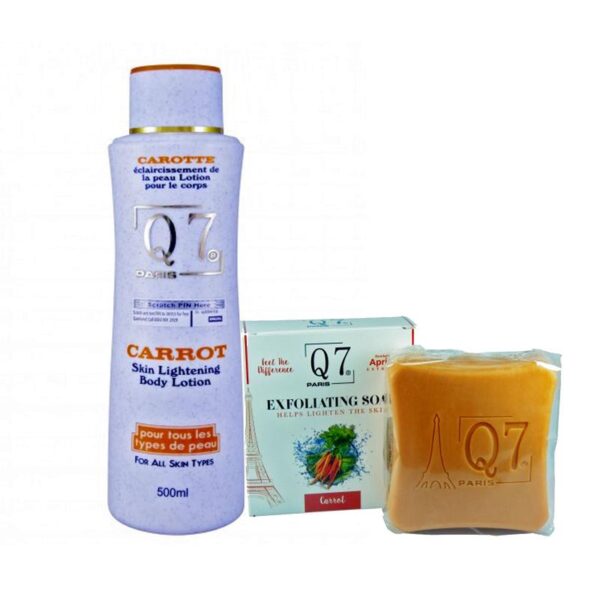 Q7 Paris Carrot - Lotion And Soap