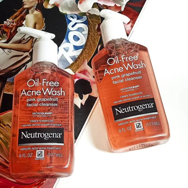 Neutrogena Oil-Free Acne Wash Pink Grapefruit Facial Cleanser