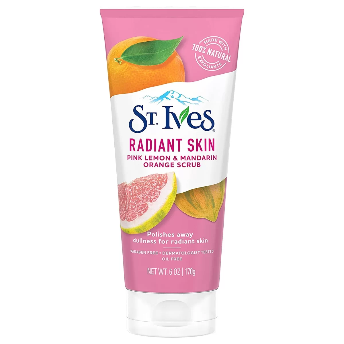 Radiant Skin Scrub, Pink Lemon & Mandarin