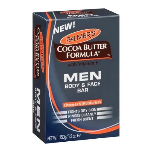 Palmer's Cocoa Butter Formula Men Body & Face Bar Soap