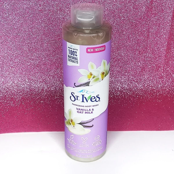 St. Ives Vanilla and Oat Milk Pampering Body Wash