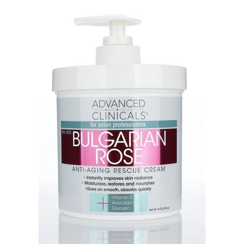 Advanced clinicals BULGARIAN ROSE ANTI-AGING RESCUE CREAM 16OZ