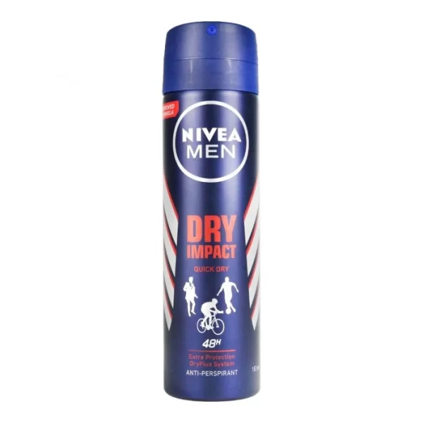 Men Dry Impact Anti-Perspirant Spray 200ml