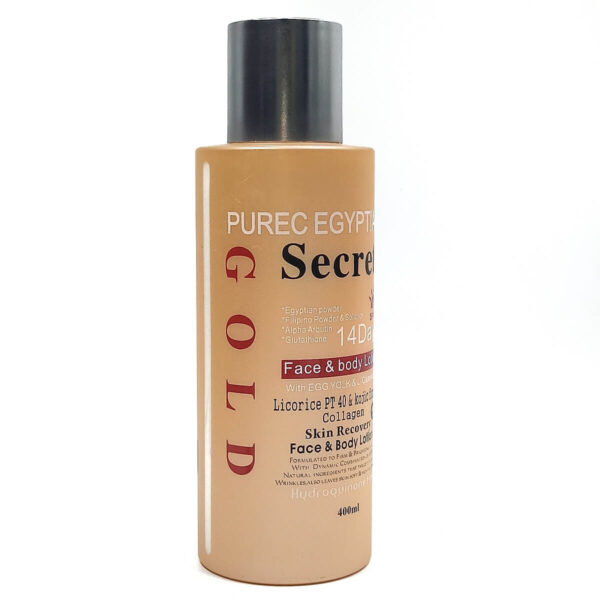 Secret Gold Face & Body Lotion 400ml