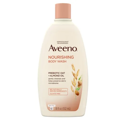 Aveeno Nourishing Body Wash Prebiotic Oil + Almond Oil 532ml