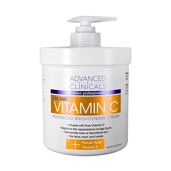 Advanced Clinicals Vitamin C Face & Body Cream