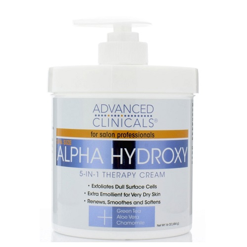 Advanced Clinicals Alpha Hydroxy 5in1 Therapy Cream 454g