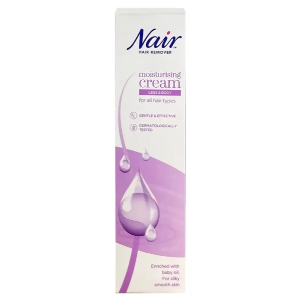 Nair Moisturising Hair Removal Cream Legs and Body 80ml